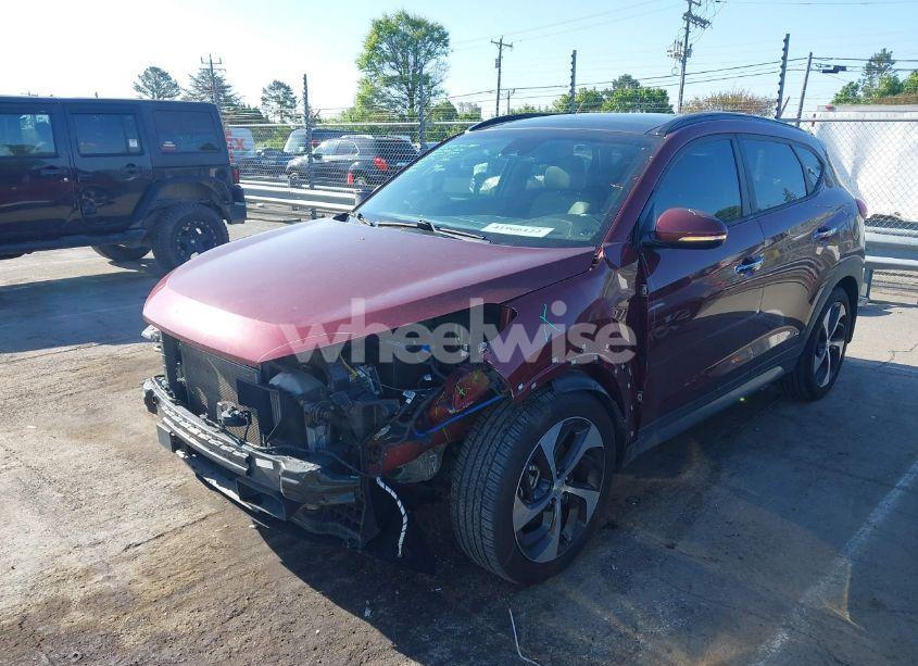 Photo 2 of 2017 Hyundai Tucson LIMITED (VIN KM8J3CA29HU307924)