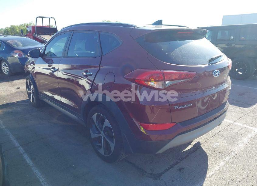 Photo 3 of 2017 Hyundai Tucson LIMITED (VIN KM8J3CA29HU307924)