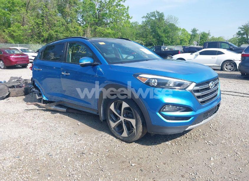 2018 Hyundai Tucson LIMITED (VIN KM8J3CA29JU607050) main photo