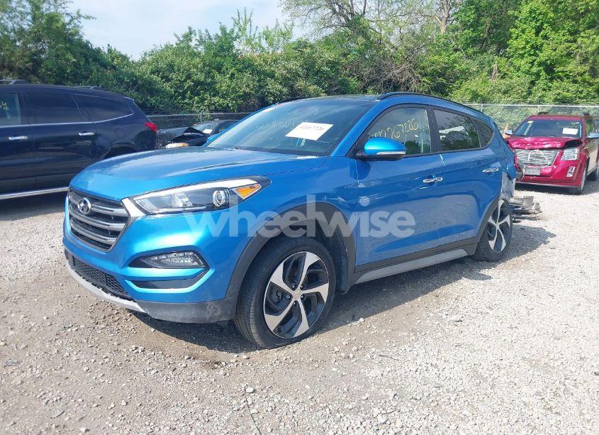 Photo 2 of 2018 Hyundai Tucson LIMITED (VIN KM8J3CA29JU607050)