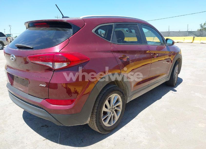 Photo 4 of 2017 Hyundai Tucson SE (VIN KM8J3CA41HU302363)