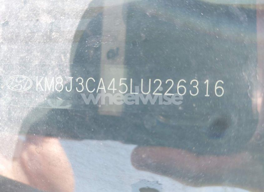 Photo 9 of 2020 Hyundai Tucson VALUE (VIN KM8J3CA45LU226316)