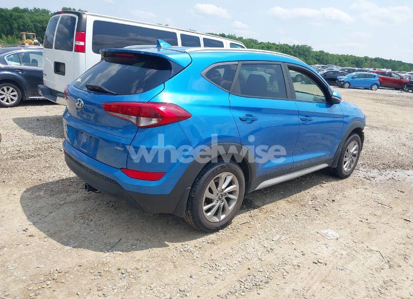 Photo 4 of 2017 Hyundai Tucson SE PLUS (VIN KM8J3CA49HU441401)