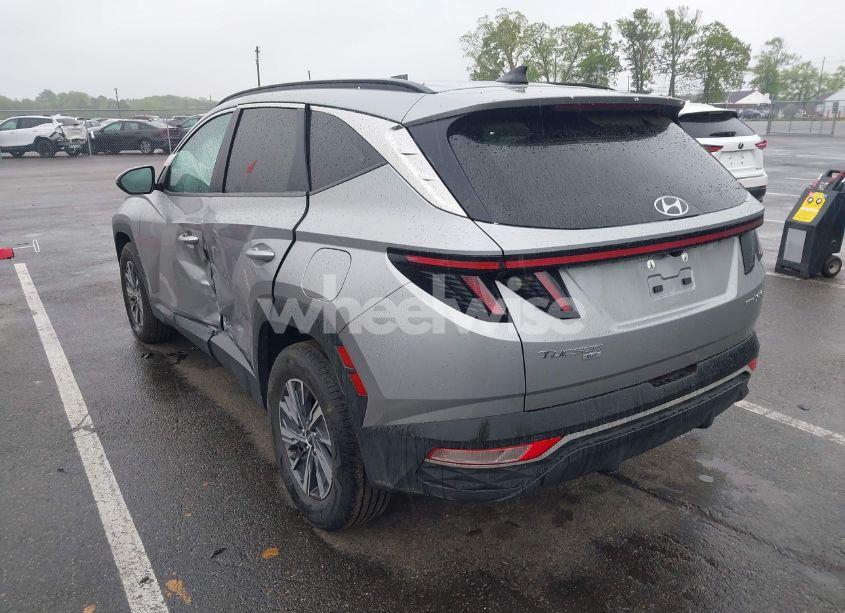Photo 3 of 2022 Hyundai Tucson HYBRID BLUE (VIN KM8JBCA15NU038083)