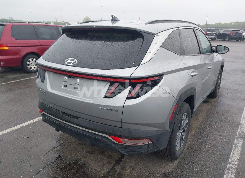Photo 4 of 2022 Hyundai Tucson HYBRID BLUE (VIN KM8JBCA15NU038083)