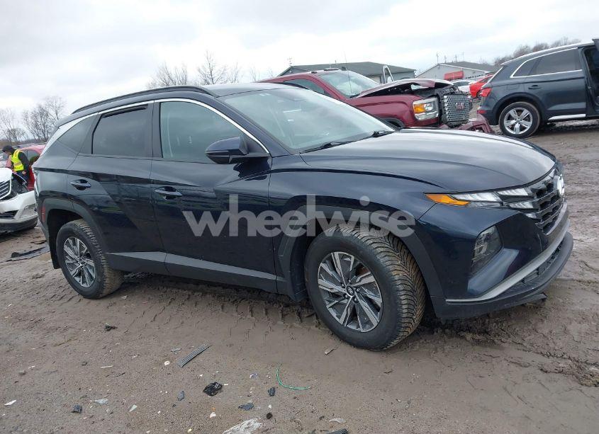 Photo 13 of 2022 Hyundai Tucson HYBRID BLUE (VIN KM8JBCA17NU013721)