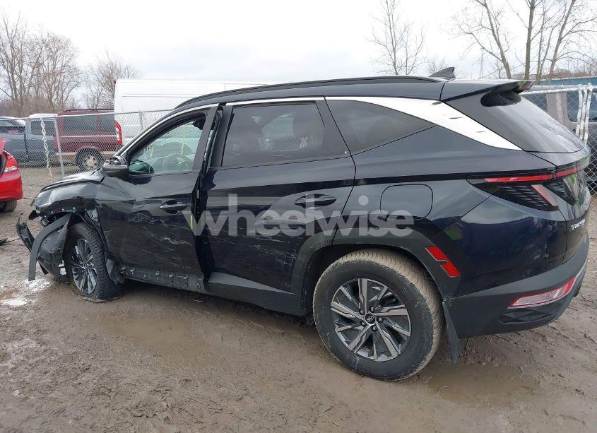 Photo 14 of 2022 Hyundai Tucson HYBRID BLUE (VIN KM8JBCA17NU013721)