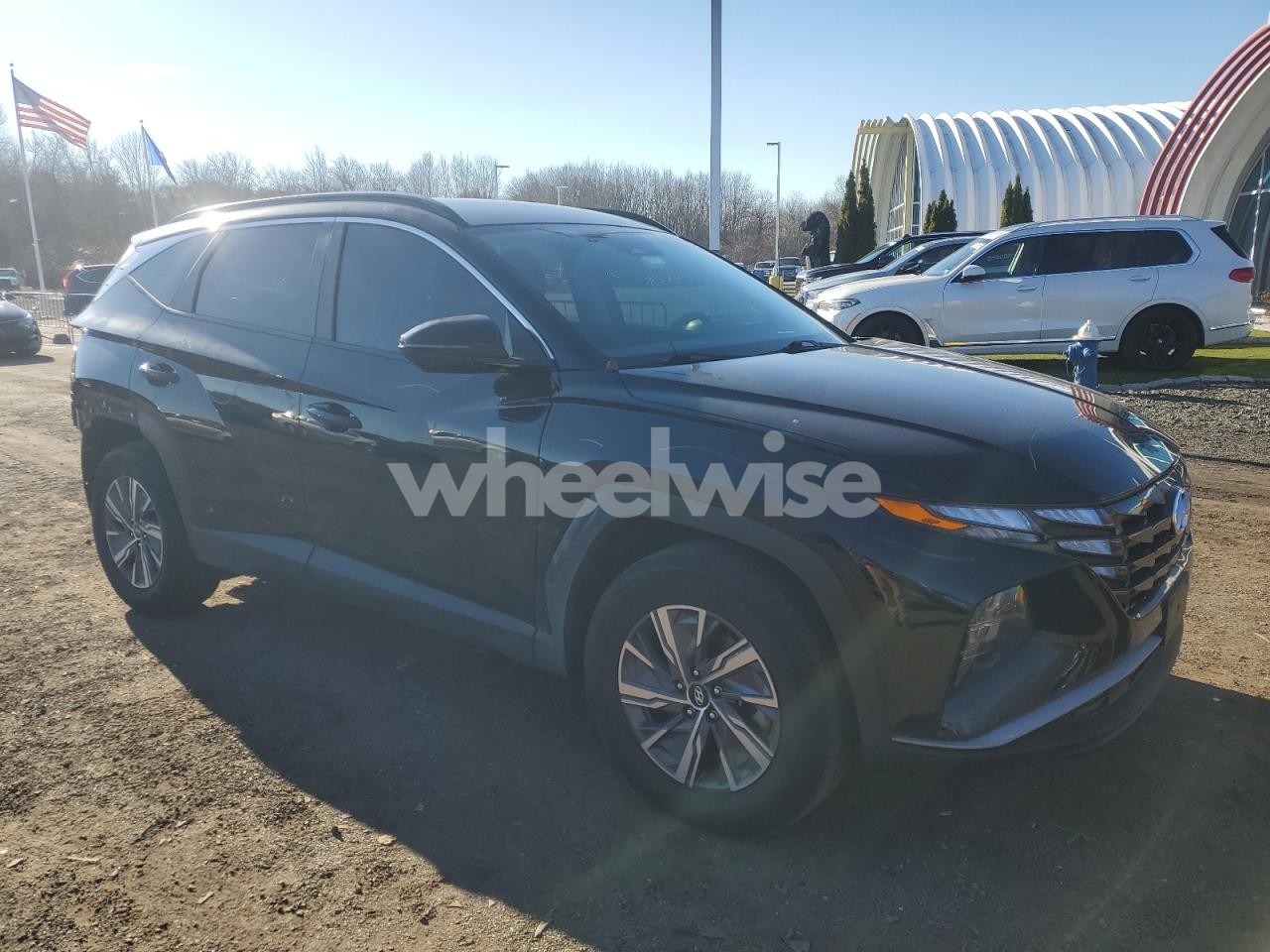 Photo 4 of 2022 HYUNDAI TUCSON BLUE (VIN KM8JBCA19NU065805)