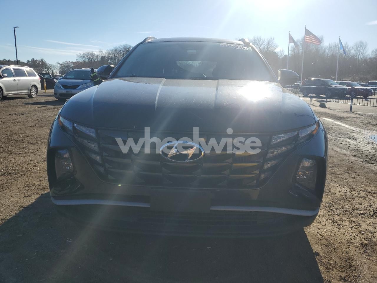 Photo 5 of 2022 HYUNDAI TUCSON BLUE (VIN KM8JBCA19NU065805)