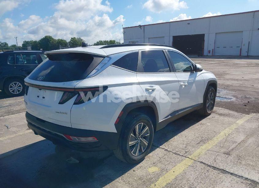 Photo 4 of 2022 Hyundai Tucson HYBRID BLUE (VIN KM8JBCA1XNU015625)