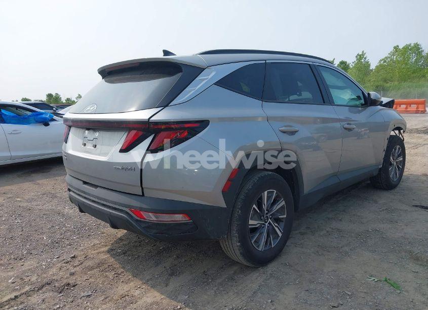 Photo 4 of 2024 Hyundai Tucson HYBRID BLUE (VIN KM8JBCD13RU207860)