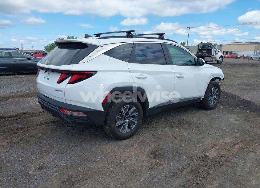 Photo 4 of 2024 Hyundai Tucson HYBRID BLUE (VIN KM8JBCD14RU239653)
