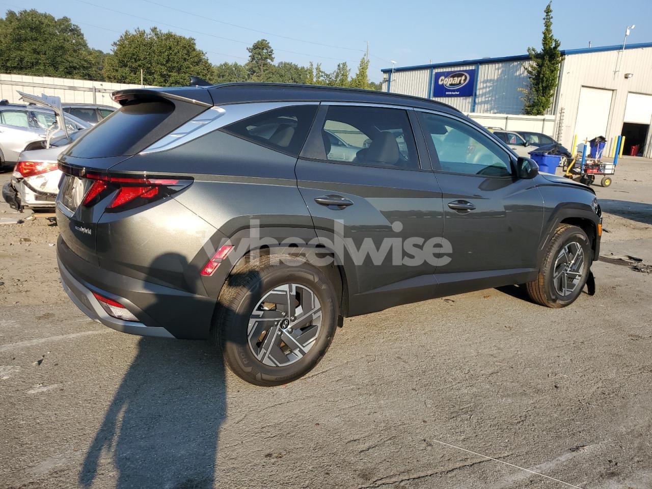 Photo 3 of 2025 HYUNDAI TUCSON BLUE (VIN KM8JBDD1XSU313458)