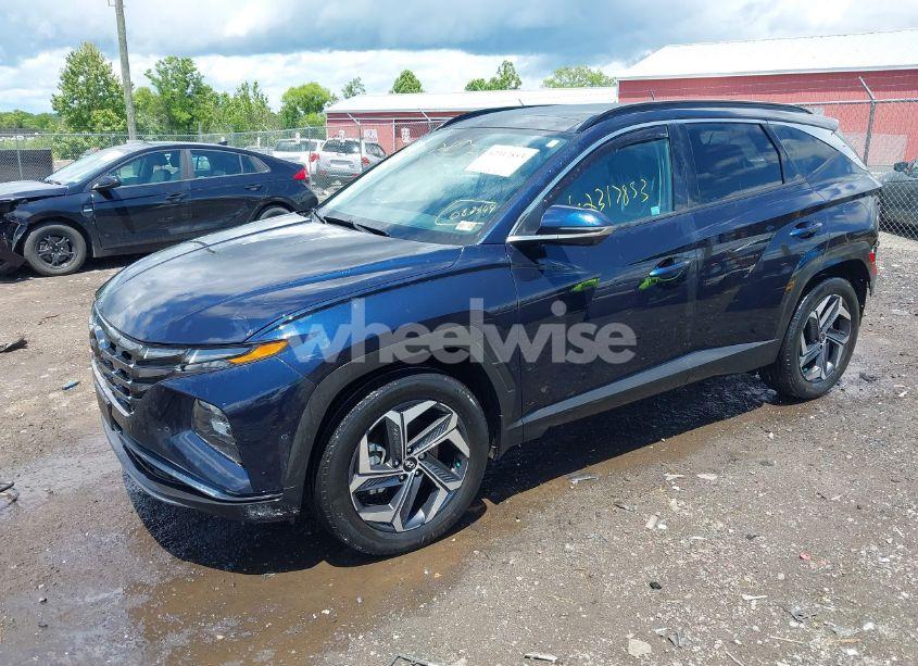 Photo 2 of 2022 Hyundai Tucson HYBRID LIMITED (VIN KM8JECA12NU083344)