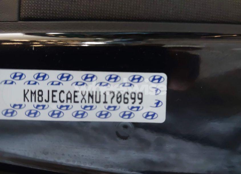 Photo 9 of 2022 Hyundai Tucson LIMITED (VIN KM8JECAEXNU170699)