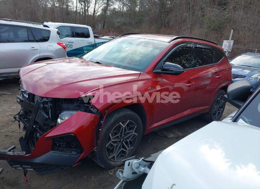 Photo 2 of 2022 Hyundai Tucson N LINE (VIN KM8JFCAE4NU167598)