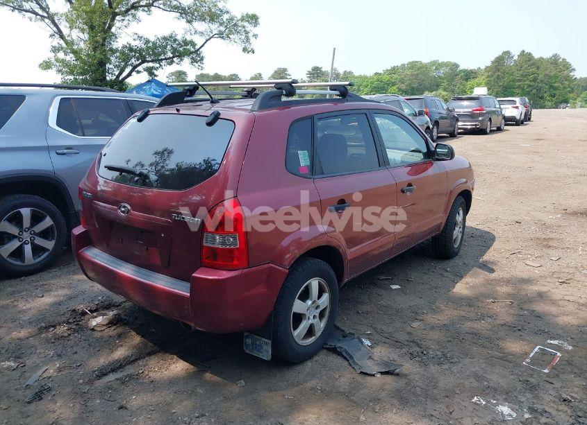 Photo 4 of 2007 Hyundai Tucson GLS (VIN KM8JM12B47U561135)