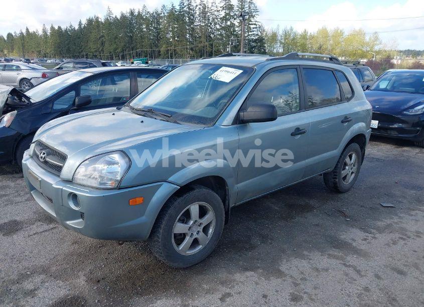 Photo 2 of 2008 Hyundai Tucson GLS (VIN KM8JM12B48U810891)