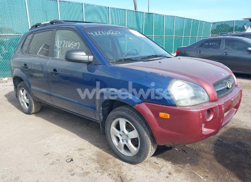 2005 Hyundai Tucson GL (VIN KM8JM12B55U233123) main photo