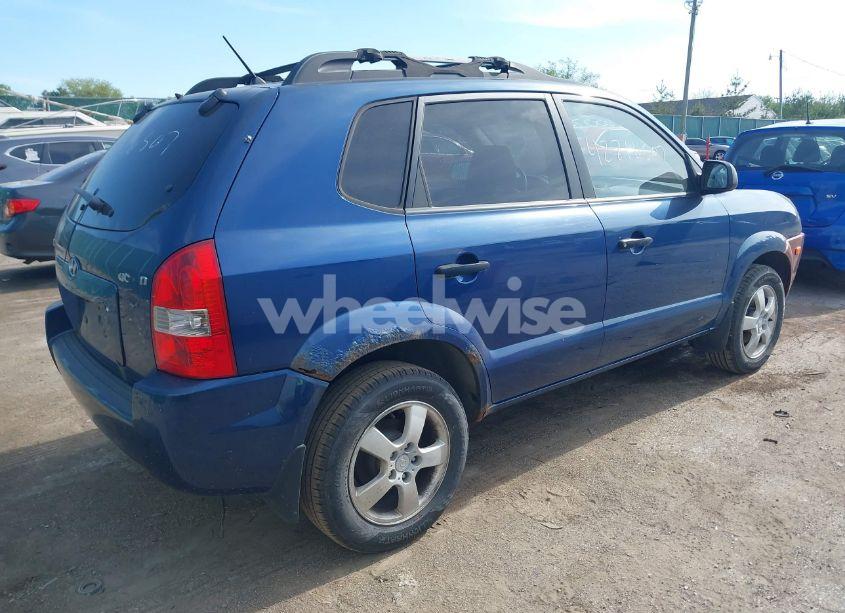 Photo 4 of 2005 Hyundai Tucson GL (VIN KM8JM12B55U233123)