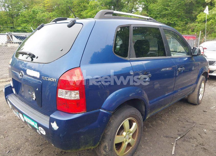 Photo 4 of 2007 Hyundai Tucson GLS (VIN KM8JM12B57U589042)