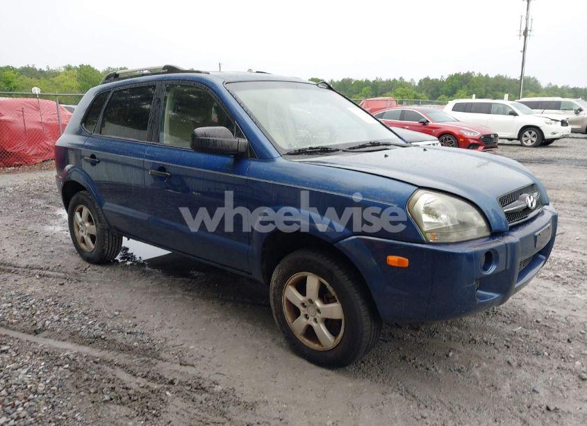 2008 Hyundai Tucson GLS (VIN KM8JM12B78U731537) main photo