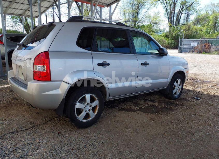 Photo 4 of 2005 Hyundai Tucson GL (VIN KM8JM12B85U175167)