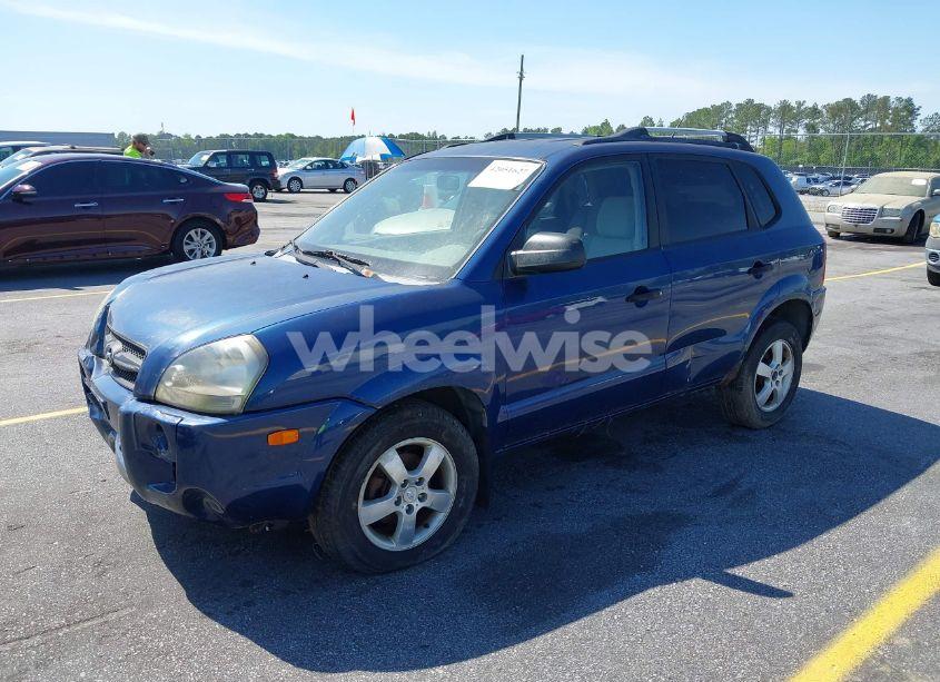 Photo 2 of 2005 Hyundai Tucson GL (VIN KM8JM12B85U233228)