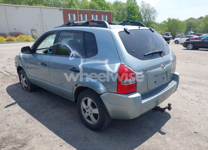 Photo 3 of 2007 Hyundai Tucson GLS (VIN KM8JM12B97U498100)