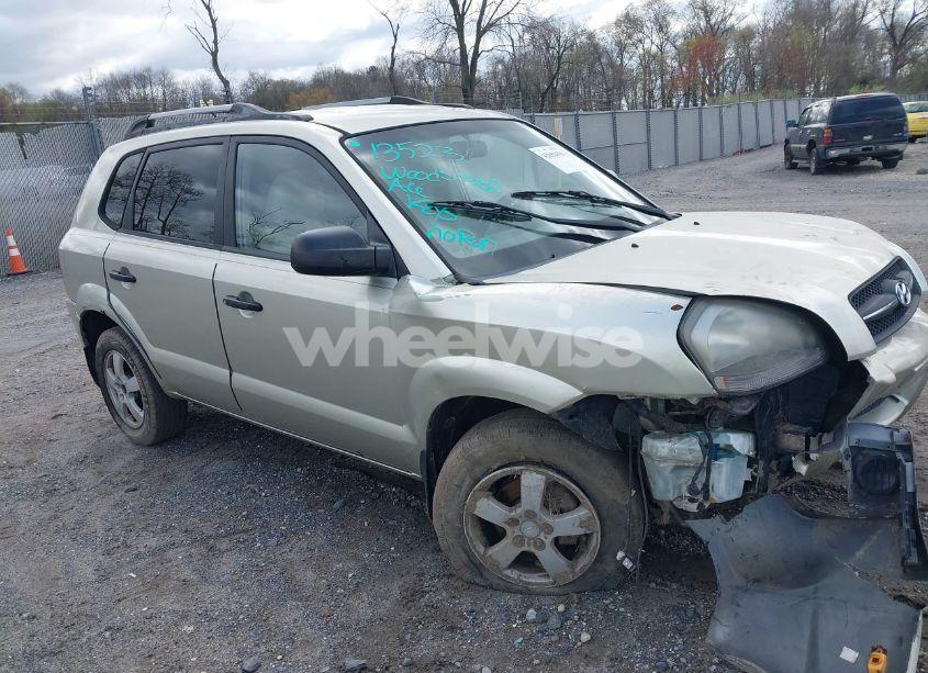 2007 Hyundai Tucson GLS (VIN KM8JM12B97U633575) main photo