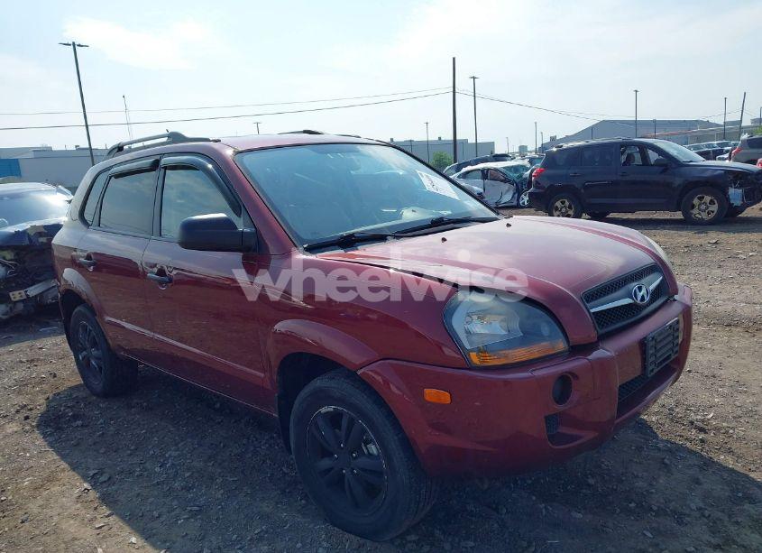 2009 Hyundai Tucson GLS (VIN KM8JM12B99U936701) main photo