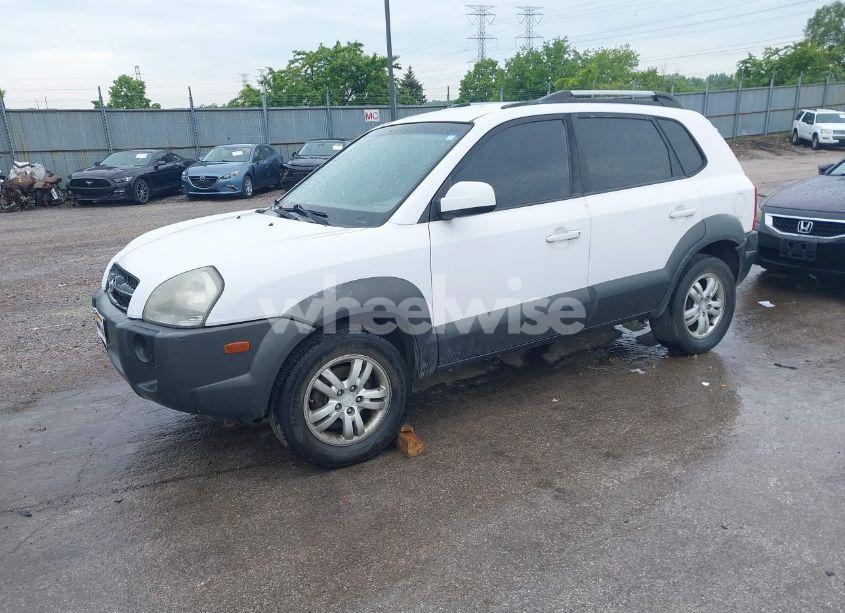 Photo 2 of 2008 Hyundai Tucson LIMITED V6/SE (VIN KM8JN12D08U803452)