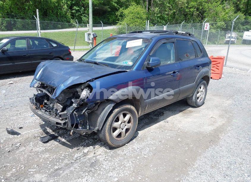 Photo 2 of 2005 Hyundai Tucson GLS/LX (VIN KM8JN12D25U174692)