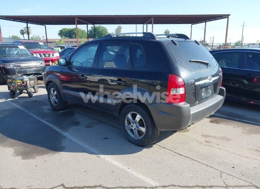 Photo 3 of 2005 Hyundai Tucson GLS/LX (VIN KM8JN12D55U142254)