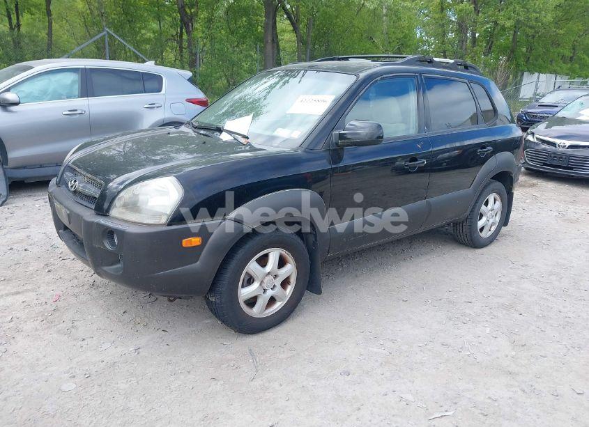 Photo 2 of 2005 Hyundai Tucson GLS/LX (VIN KM8JN12D65U221139)