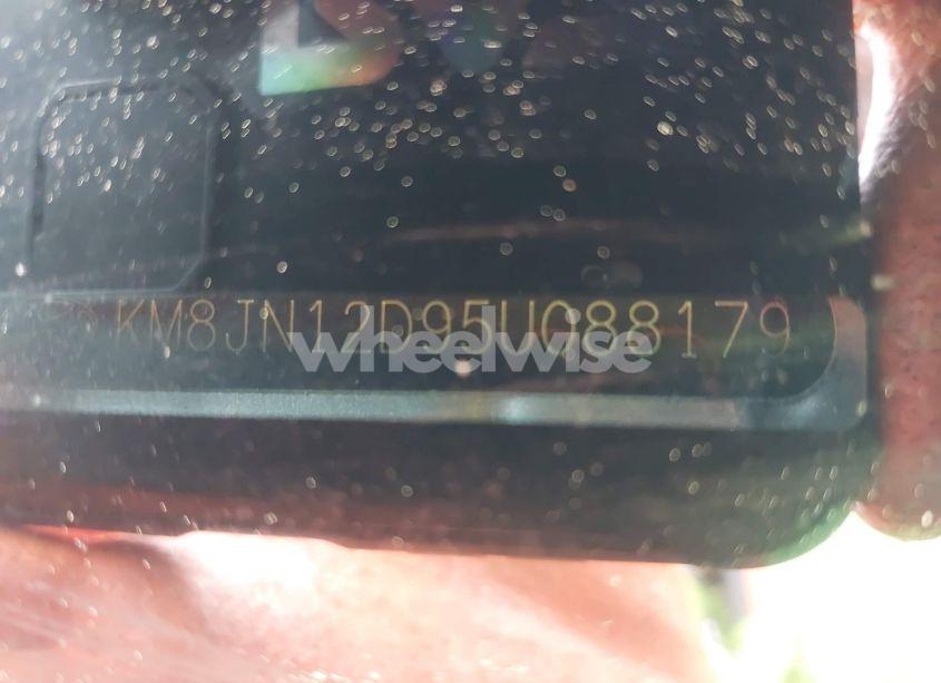 Photo 12 of 2005 Hyundai Tucson GLS/LX (VIN KM8JN12D95U088179)