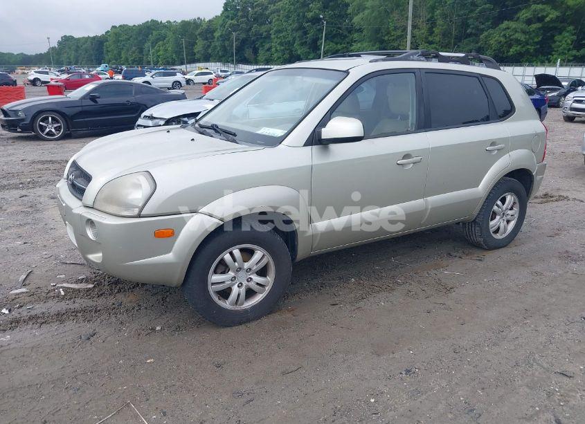 Photo 2 of 2008 Hyundai Tucson LIMITED V6/SE (VIN KM8JN12D98U905929)