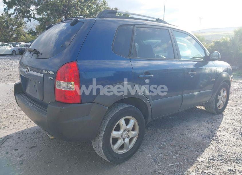 Photo 4 of 2005 Hyundai Tucson GLS/LX (VIN KM8JN72D25U062364)