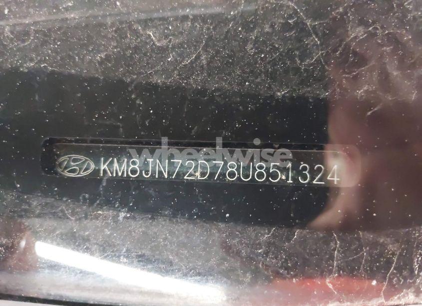 Photo 14 of 2008 Hyundai Tucson LIMITED V6/SE (VIN KM8JN72D78U851324)