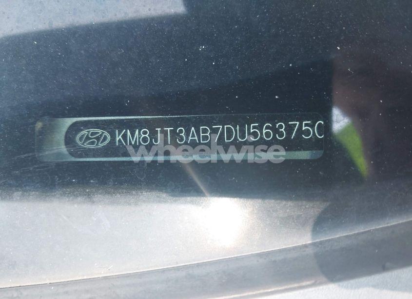 Photo 12 of 2013 Hyundai Tucson GL (VIN KM8JT3AB7DU563750)