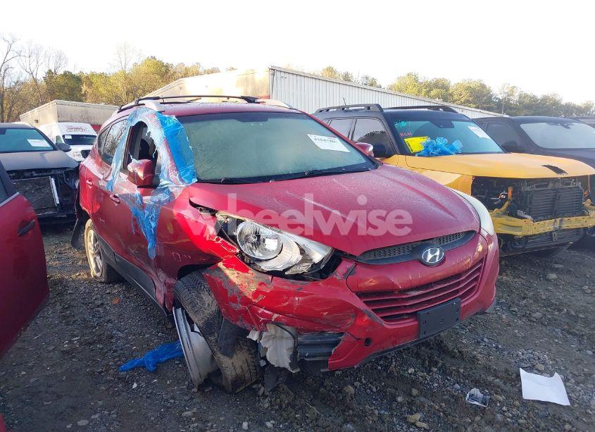 2012 Hyundai Tucson GLS (VIN KM8JU3AC5CU387110) main photo