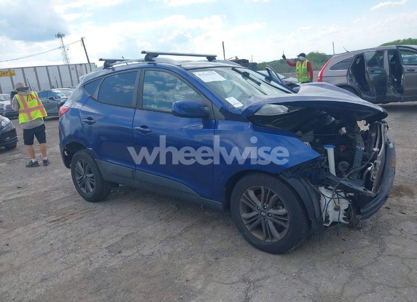 2014 Hyundai Tucson GLS/LIMITED/SE (VIN KM8JU3AG1EU823473) main photo