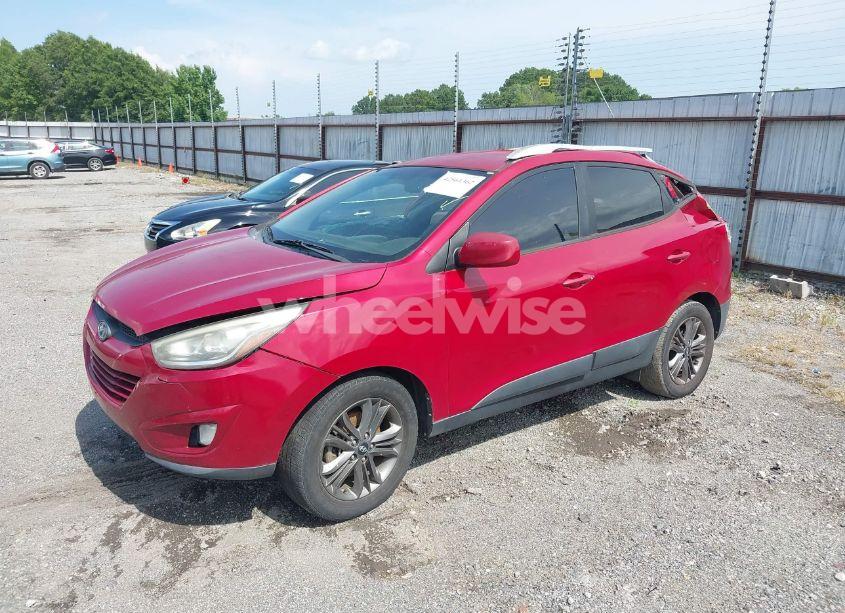 Photo 2 of 2014 Hyundai Tucson SE (VIN KM8JU3AG1EU882880)