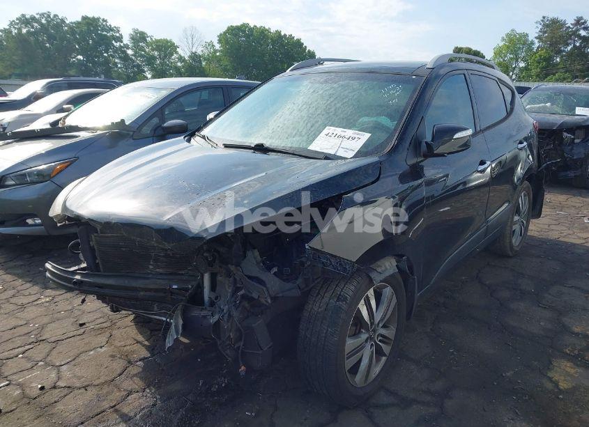 Photo 2 of 2014 Hyundai Tucson LIMITED (VIN KM8JU3AG1EU946609)