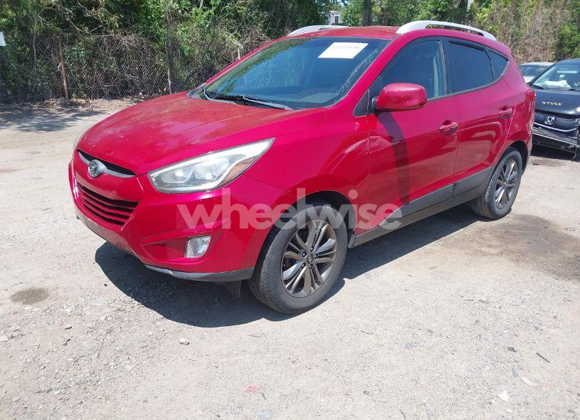 Photo 2 of 2014 Hyundai Tucson SE (VIN KM8JU3AG2EU885304)