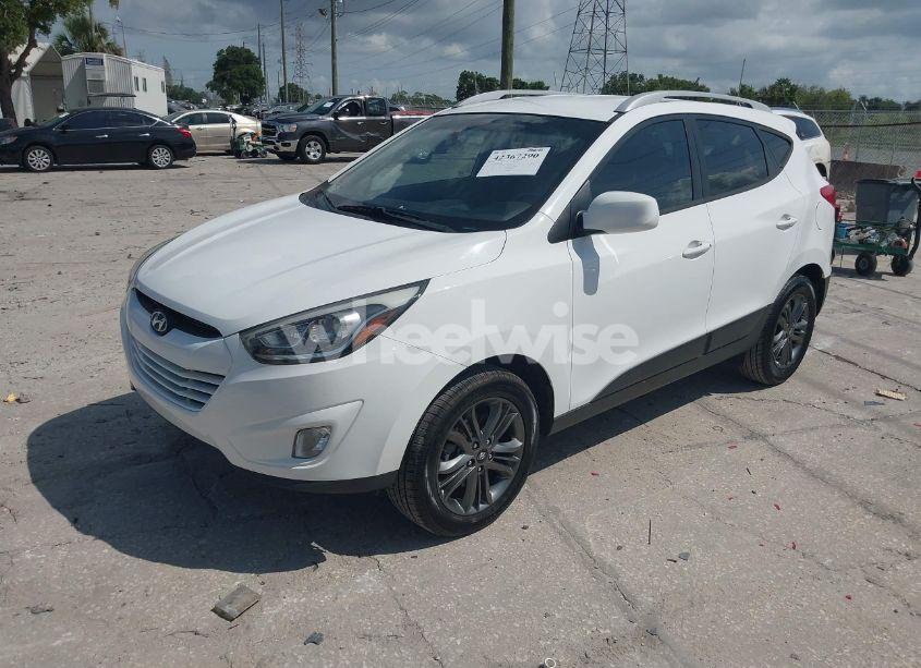Photo 2 of 2014 Hyundai Tucson SE (VIN KM8JU3AG3EU795384)