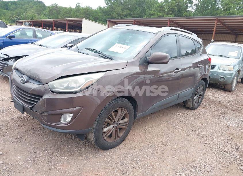 Photo 2 of 2014 Hyundai Tucson SE (VIN KM8JU3AG4EU863871)