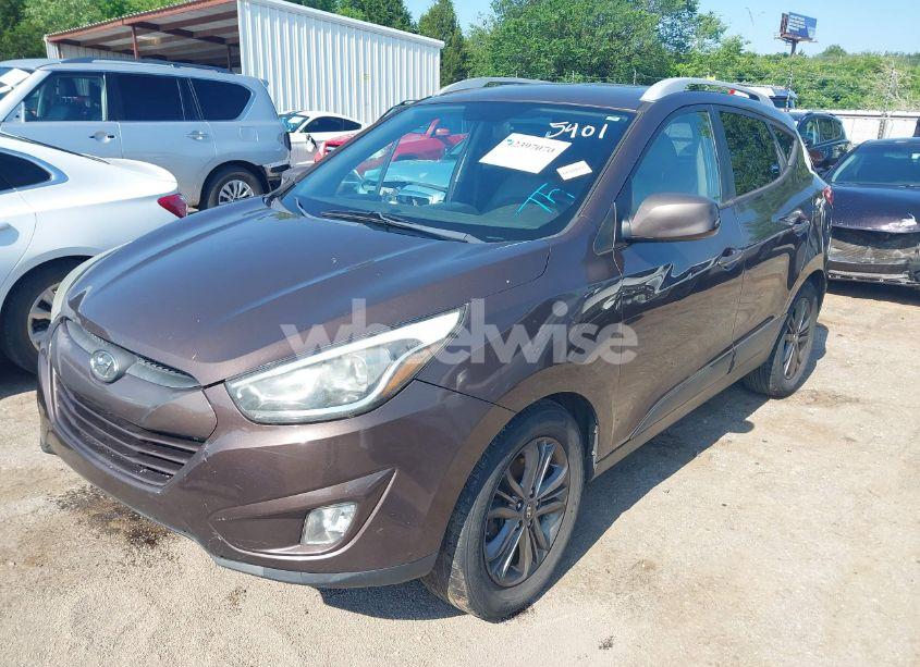 Photo 2 of 2014 Hyundai Tucson SE (VIN KM8JU3AG6EU895401)