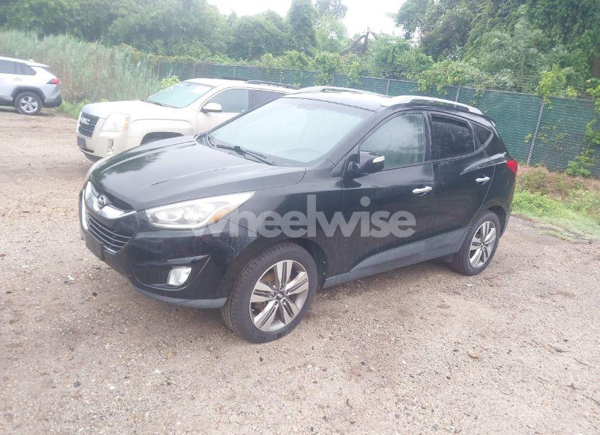 Photo 2 of 2014 Hyundai Tucson LIMITED (VIN KM8JU3AG7EU848989)