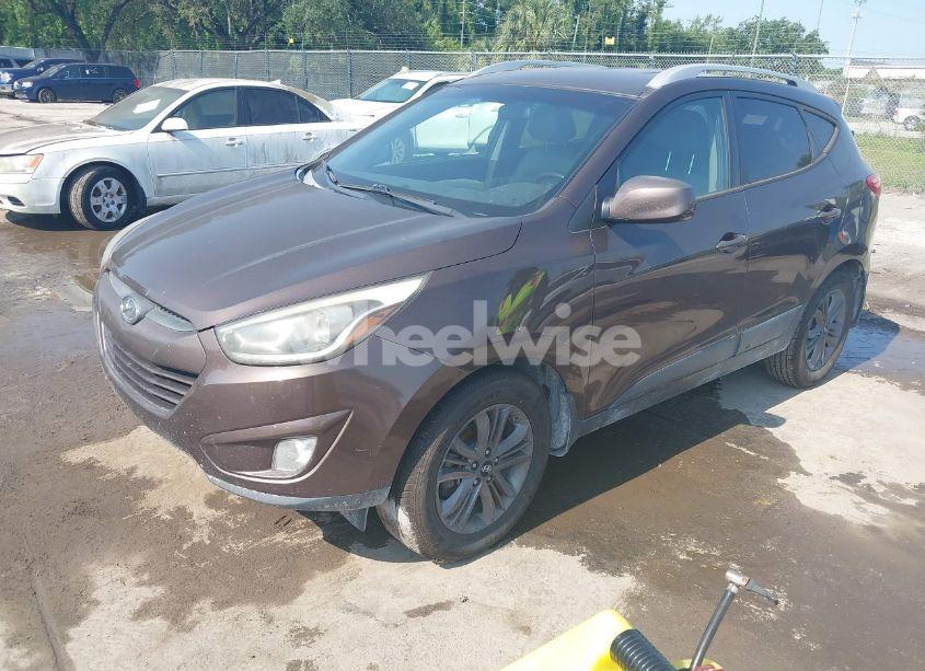 Photo 2 of 2014 Hyundai Tucson SE (VIN KM8JU3AG8EU825401)
